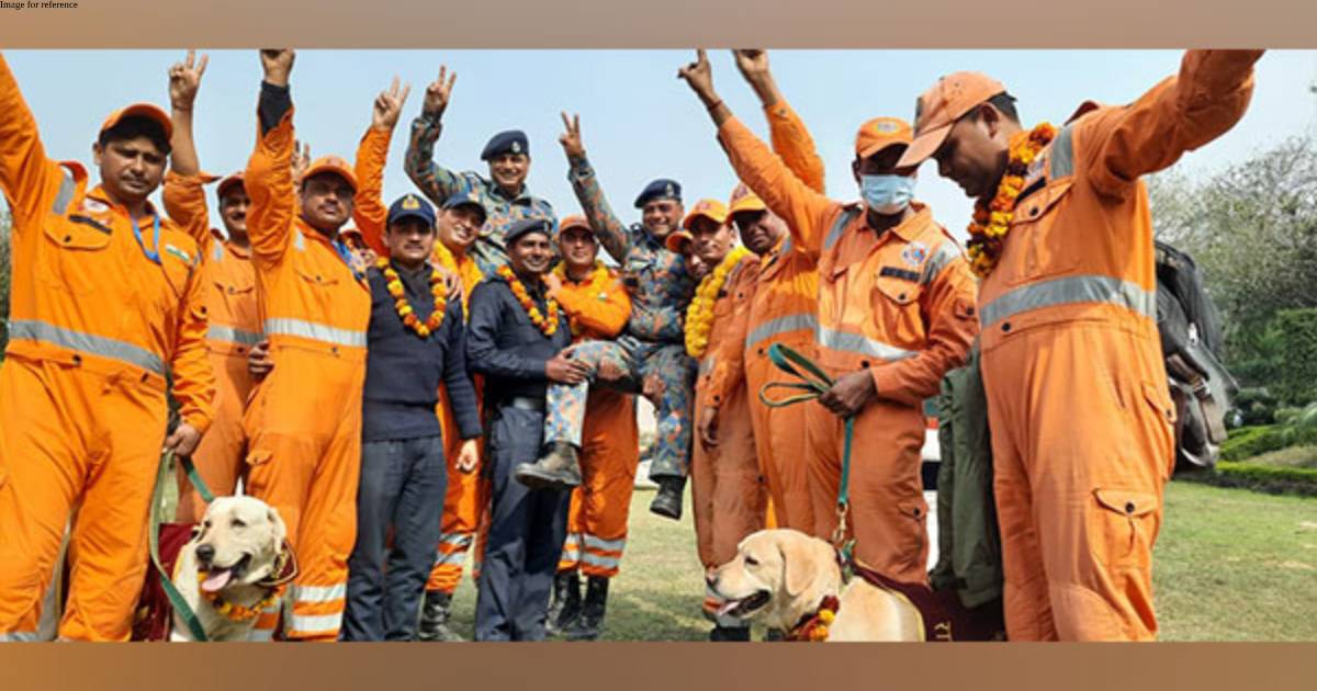 NDRF's 47 rescuers with dog squad return from 10-day ops in earthquake-hit Turkey; 54 members on way